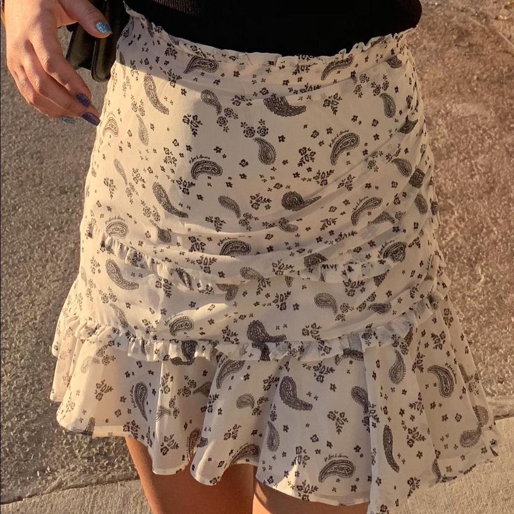 For love & Lemons Bandana Skirt